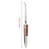 Precision Curved Tip Locking Tweezers Stainless Steel Selflock Cross Tweezer Jewelry Tweezers Craft Projects