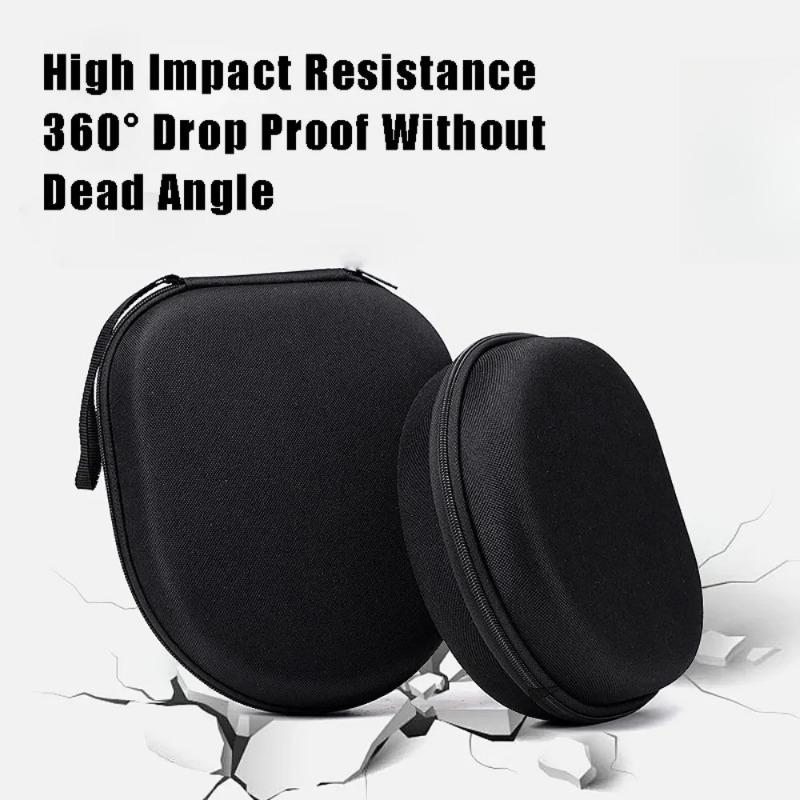 Portable Shockproof Bluetooth Headset Hard Case Earphone Storage Bag Carrying Pouch for Travel - Protective Earbuds Case