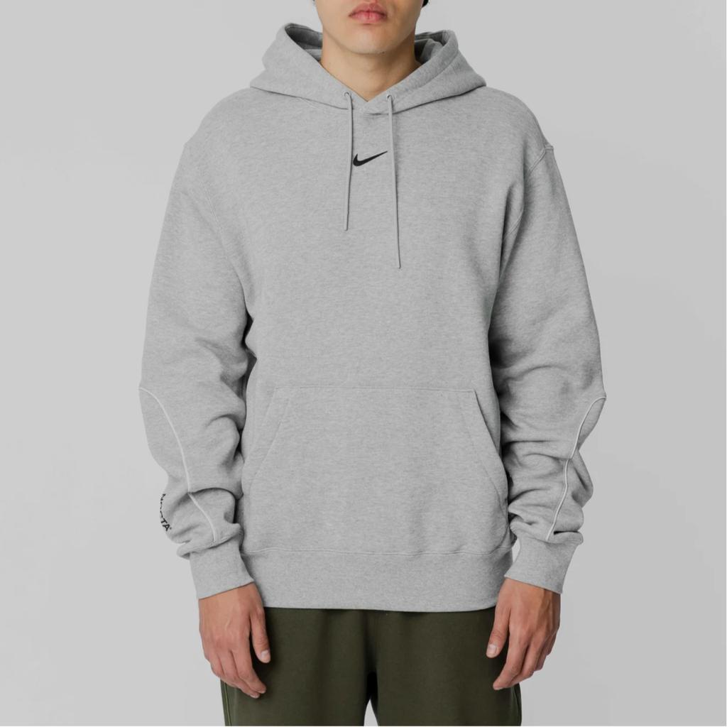 Nike Hooded Long Sleeve Logo Sweatshirt Men sweatshirts Gray HM5762-021