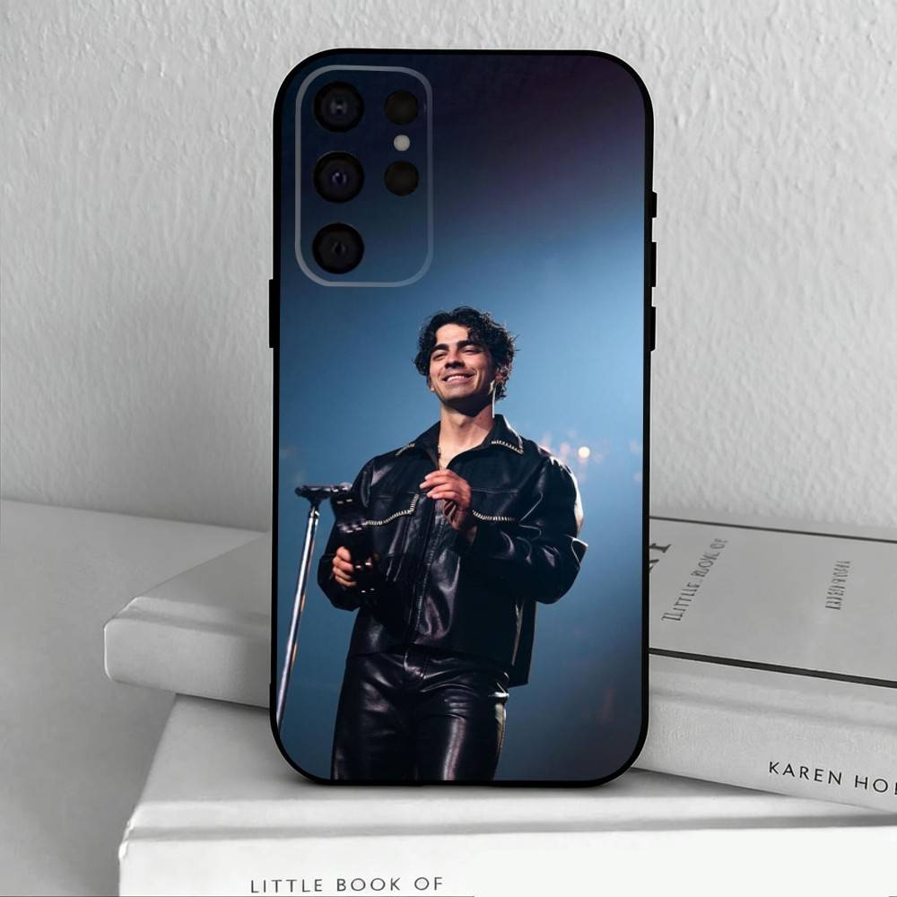 Singer J-Joe J-Jonas Phone Case For Samsung S25,S24,S21,S22,S23,S30,Ultra,S20,Plus,Others Soft Black Case