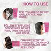 Biotin Hair Care Set for Stronger, Shiny Locks - Shampoo, Conditioner & Anti-Breakage Mask for UK Hair
