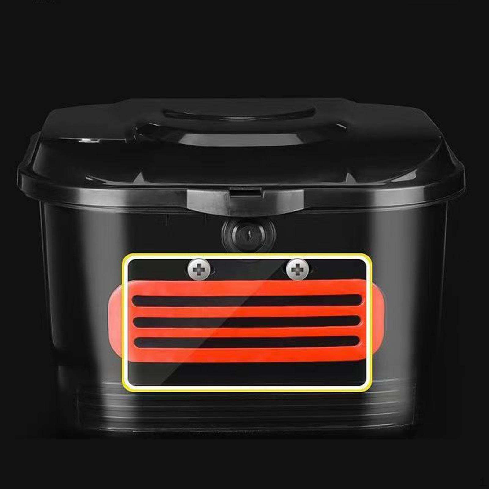 

Сумка-корзина для велосипеда, багажник для велосипедов, водонепроницаемый органайзер для хранения с замком и ключами для With Inner Bag