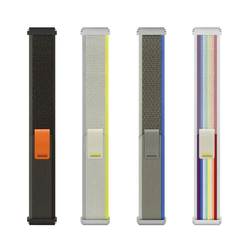 22mm Nylon Strap For Huawei Watch GT 6 5 4 Pro 46mm Loop Band Accessories For Huawei GT6 Pro Braided Elastic Bracelet Wristband