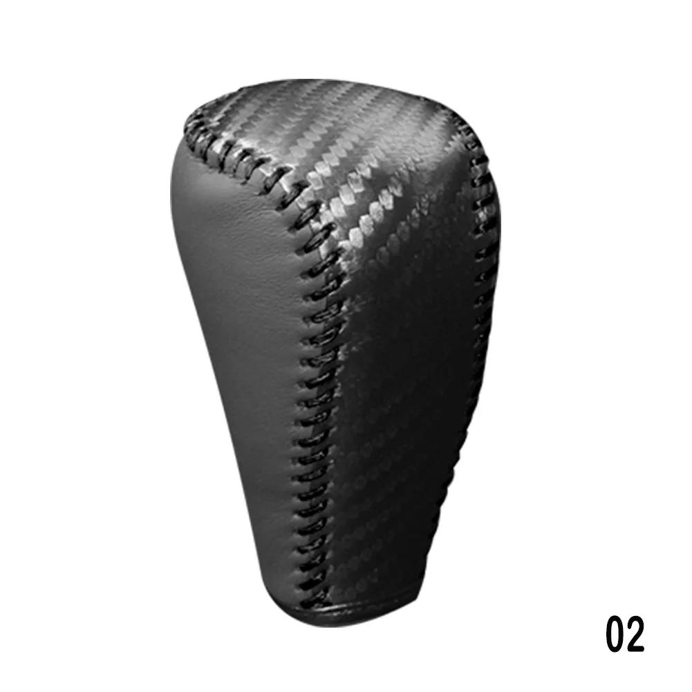 Auto-Schaltknaufabdeckung aus PU-Leder, rutschfester Griff, Schutzabdeckungen für manuelle Geschwindigkeit, für Toyota Camry RAV4