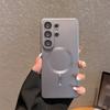 Soft Matte For Magsafe Phone Case For Samsung Galaxy S26 S25 S24 S23 S22 S21 Ultra Plus FE Edge Luxury Magnetic Shockproof Cover