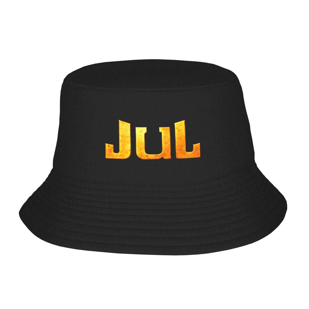 Rapper Singer Jul Sign Bucket Hat for Unisex Beach  Sun Hats Unique Design Foldable for Camping Fishing FisherUnisex Cap Bob Hat