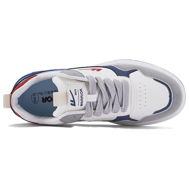 Warrior Casual Versatile Comfortable Soft Sole Non-Slip Shock Absorbing Wear-Resistant Breathable Low-Top Skate Shoes Men Sneaker WBN(JS)-100601
