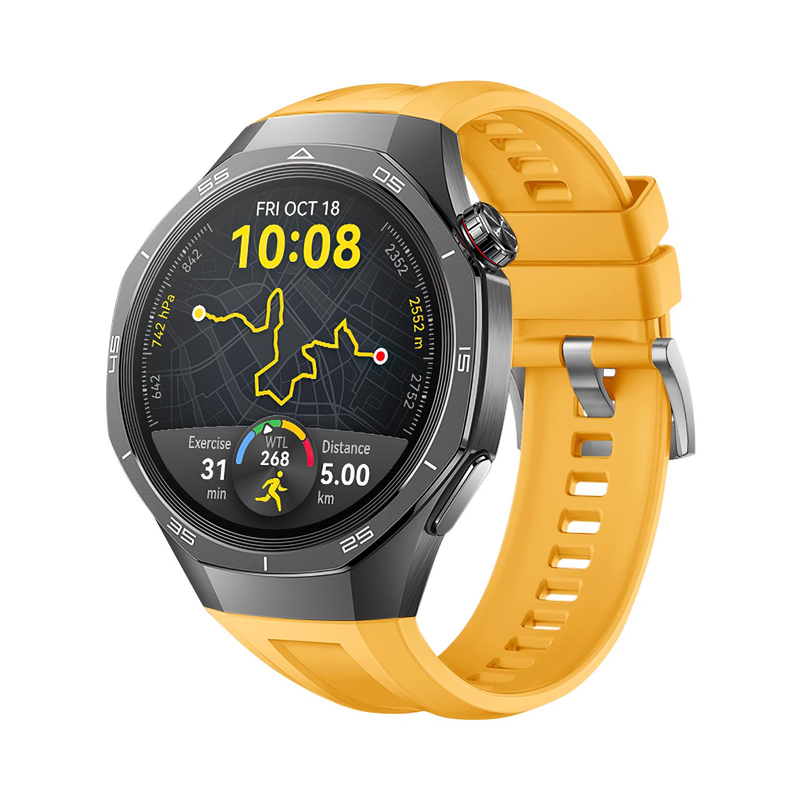 

Сумісний силіконовий ремінець для HUAWEI WATCH GT5 Pro - Спортивний ремінець 3# Autumn Poplar