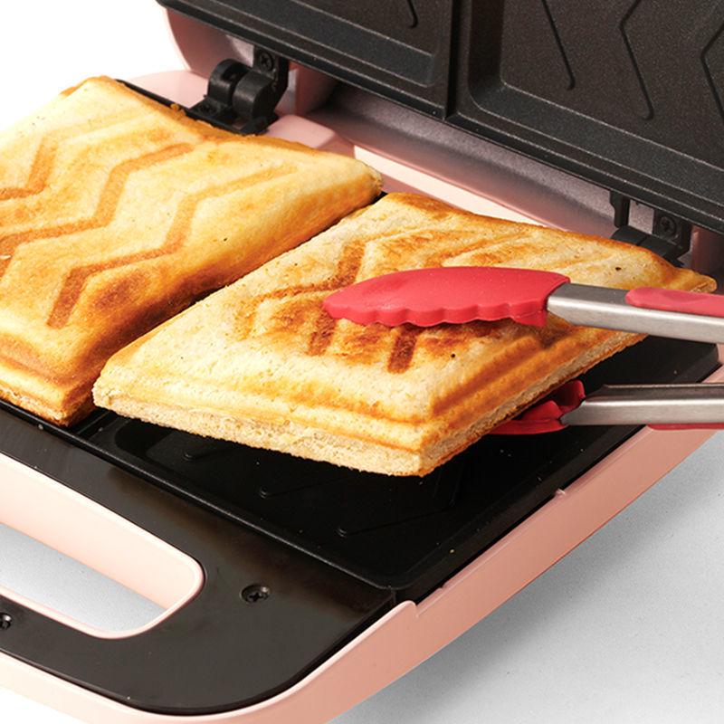 Multi-Function Sandwich Maker with Double Plates - Electric Toaster, Grill, and Griddle
