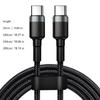 Fast 10A Charging Cable with Type C Interfaces for Efficient Data Sync and Power Delivery