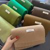 18-color scarf women's winter high-end soft waxy season warm thickened knitted wool couple scarf Korean