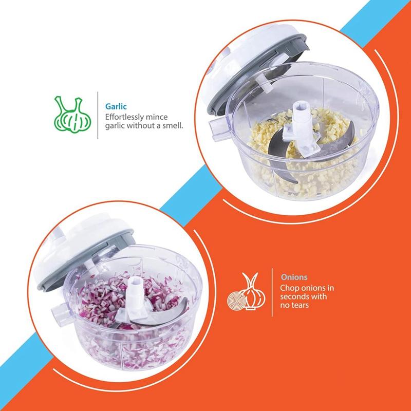 Hand Crank Vegetable Chopper, Multi-Function Vegetable Cutter, Hand Crank Vegetable Dehydrator Kitchen Gadgets