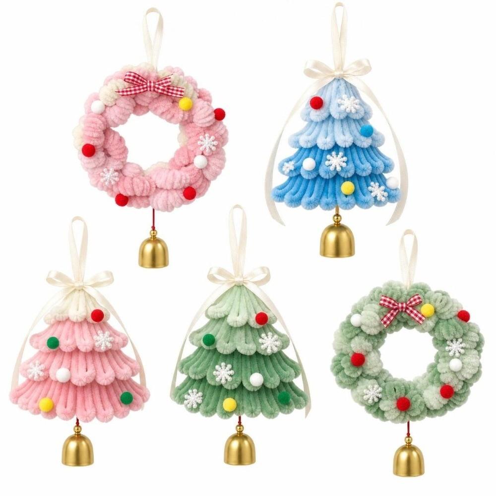 Hängendes Plüschtier Puppe Material-Set Weihnachtsdekorationen Weihnachts-Windspiel Weihnachten Party