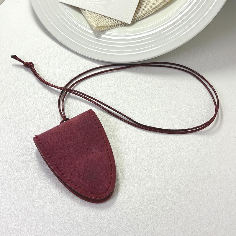 

Магнитный замшевый клип для очков, ожерелье-шнурок для солнцезащитных очков вино красного