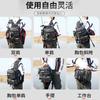 Waterproof Multi-Use Fishing Tackle Backpack With Rod Compartment Freshwater Saltwater Angling