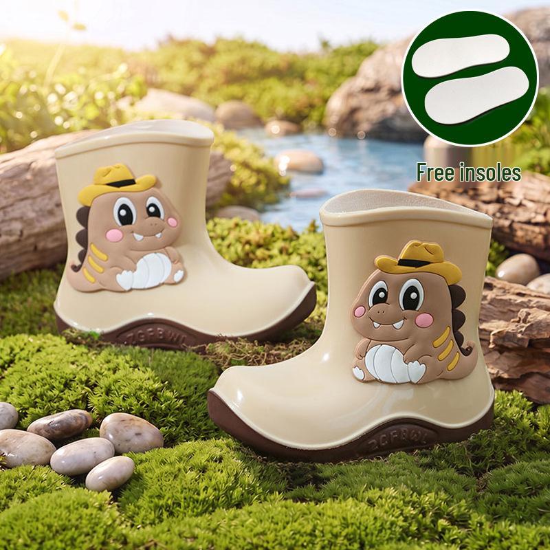 Children's Cartoon Rain Boots - Cute & Waterproof for Boys, Girls, Toddlers, and Infants