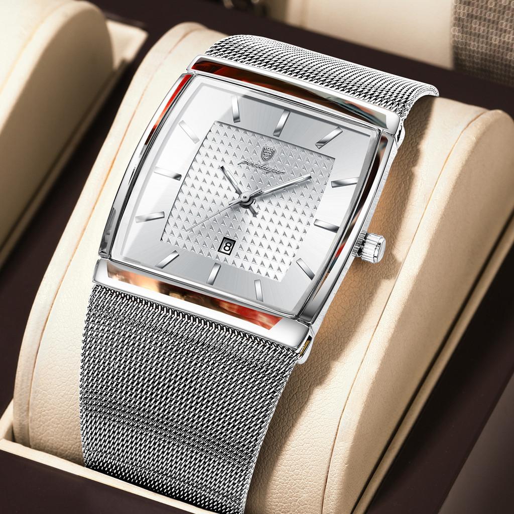 Simplicity Quartz Watch For Men With Luminous Dial And Calendar Function