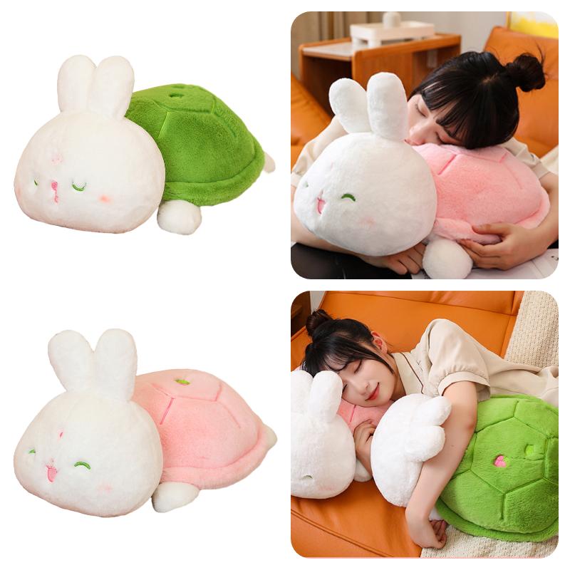 Turtle Rabbit Doll Plush Toy Home Decor Children Girls Gift Pillow Sleeping