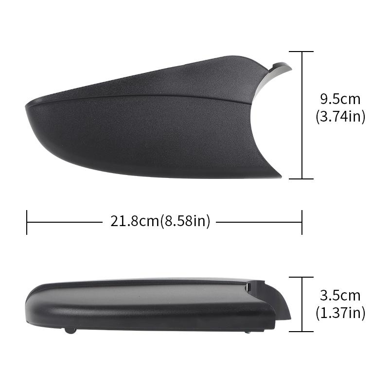 Left Right Rearview Mirror Lower Cover Holder For Vauxhall Opel Astra H MK5 2004 2005 2006 2007 2008 2009 2010 2011 2012 2013