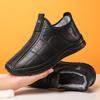 Men's Shoes Winter Cotton Boots New Style Plush Plush Thickened Warm Mid-year-old Dad's Shoes Non-slip, Casual Shoes