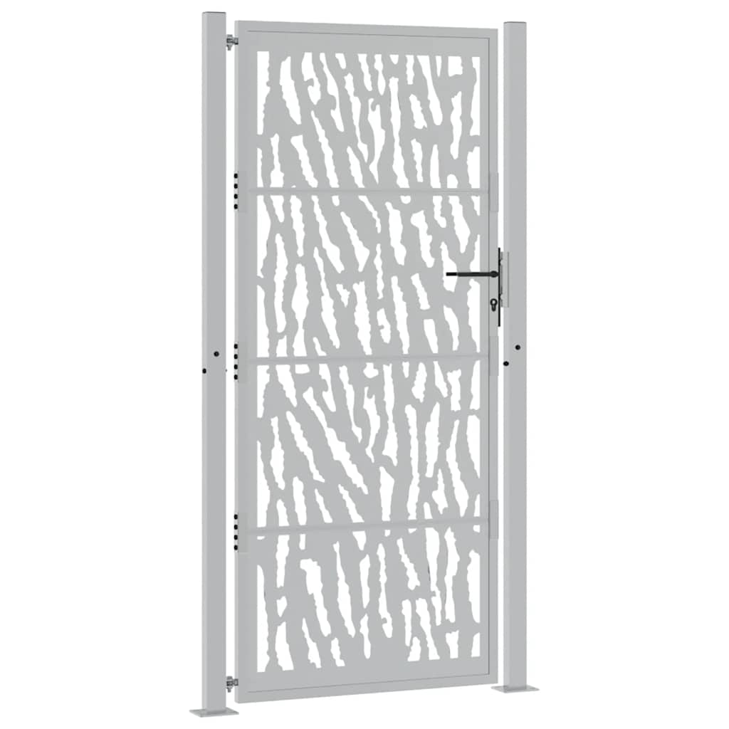 Garden Gate 100 x 200 cm Weathering Steel Trace Design