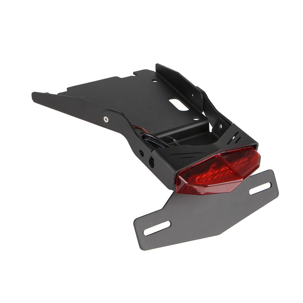 Motorcycle Tail Mount License Plate Bracket For BMW R NINE T NINET Racer Scramble 9 T RNINET Rear Brake Lamp Taillight LED Light