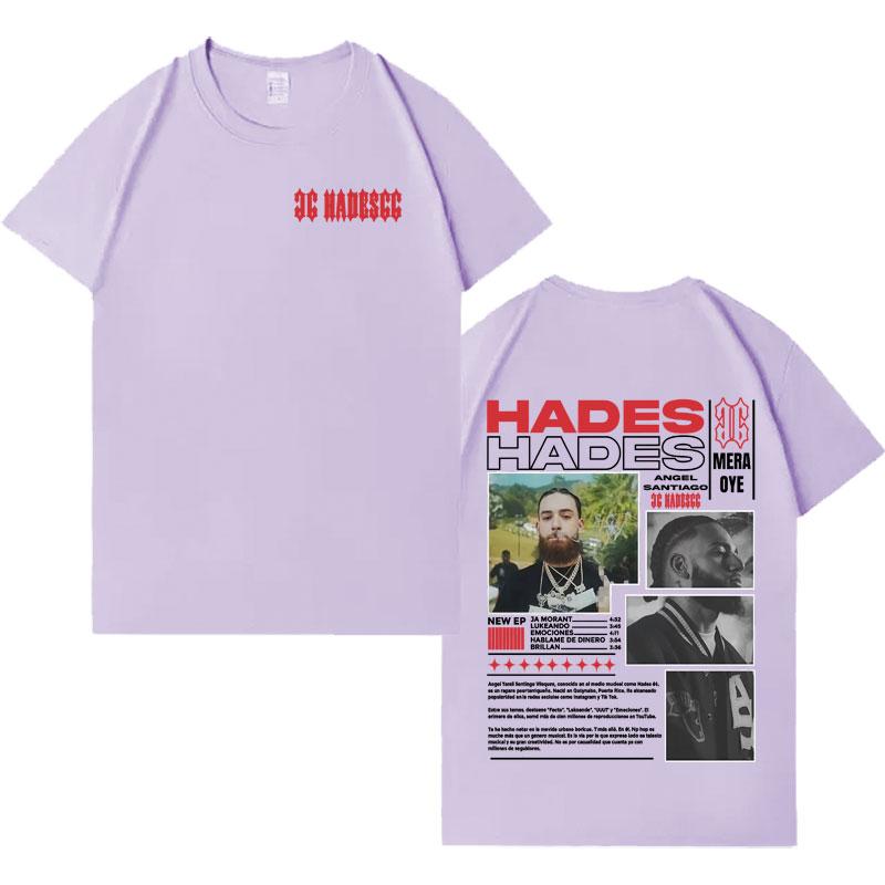 Rapper Hades 66 Make Money Not Friends 2025 Gothic Short Sleeve Tee Shrit Cotton Mens Tees High Quality Crewneck Tops Teenagers