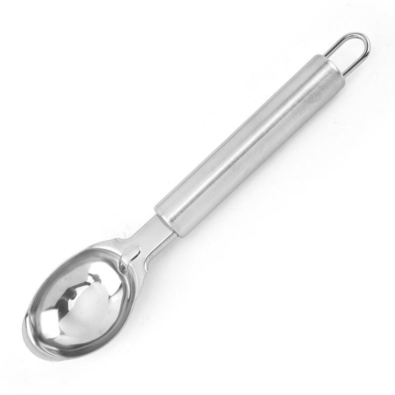 Stainless Steel Ice Cream and Fruit Scoop - Multi-functional Kitchen Tool