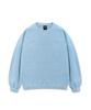 MINIMALPROJECT Signature Peach Skin Raglan Brushed Sweatshirt Mmt137 [Sky]