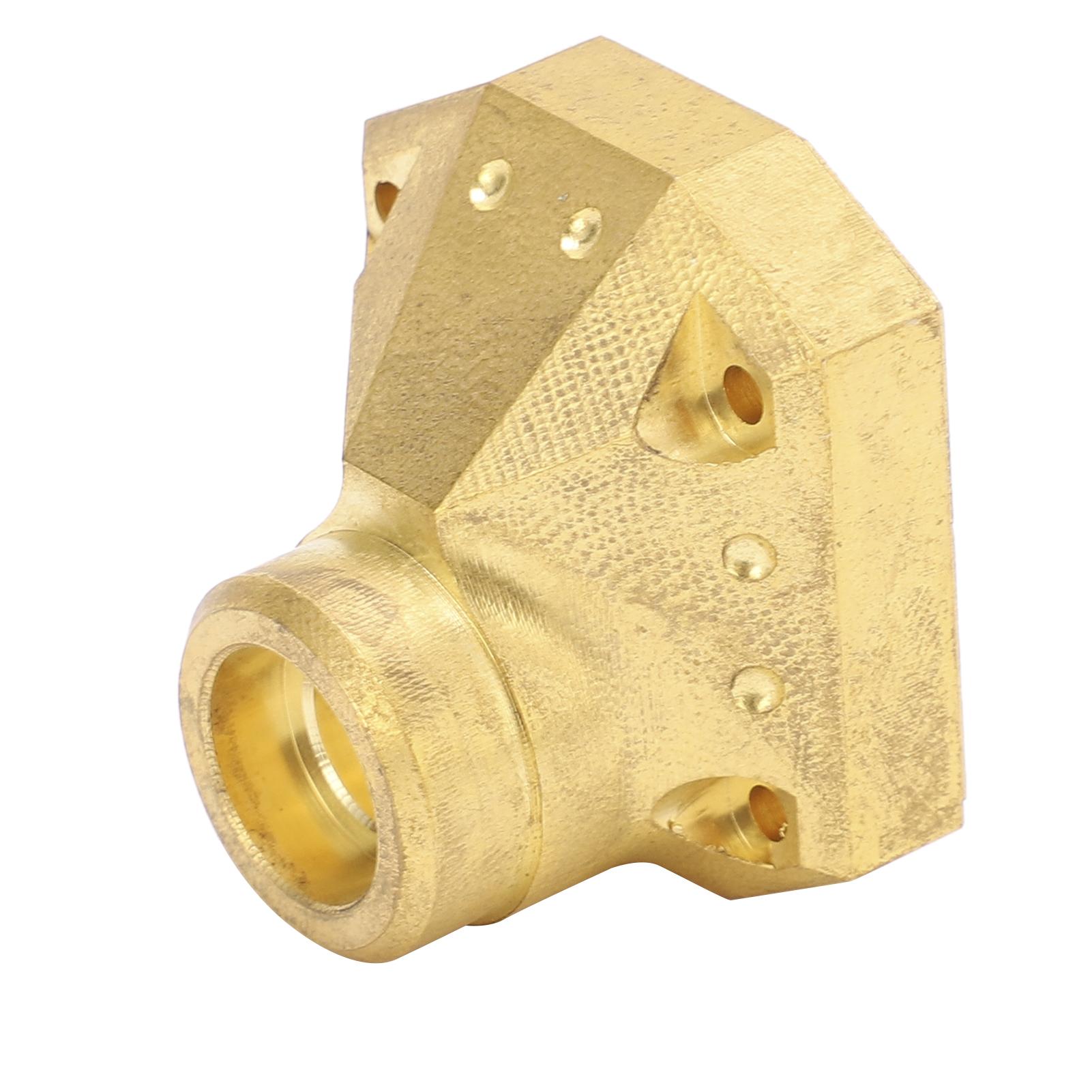 

Латунний диференціал Золота кришка Кришка диференціала передньої задньої осі для Axial для Capra 1.9 UTB 110 RC автомобіля