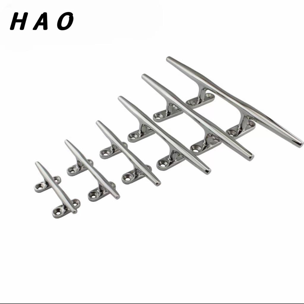 Heavy Duty 316 Stainless Steel Marine Cleat for Yacht Mooring