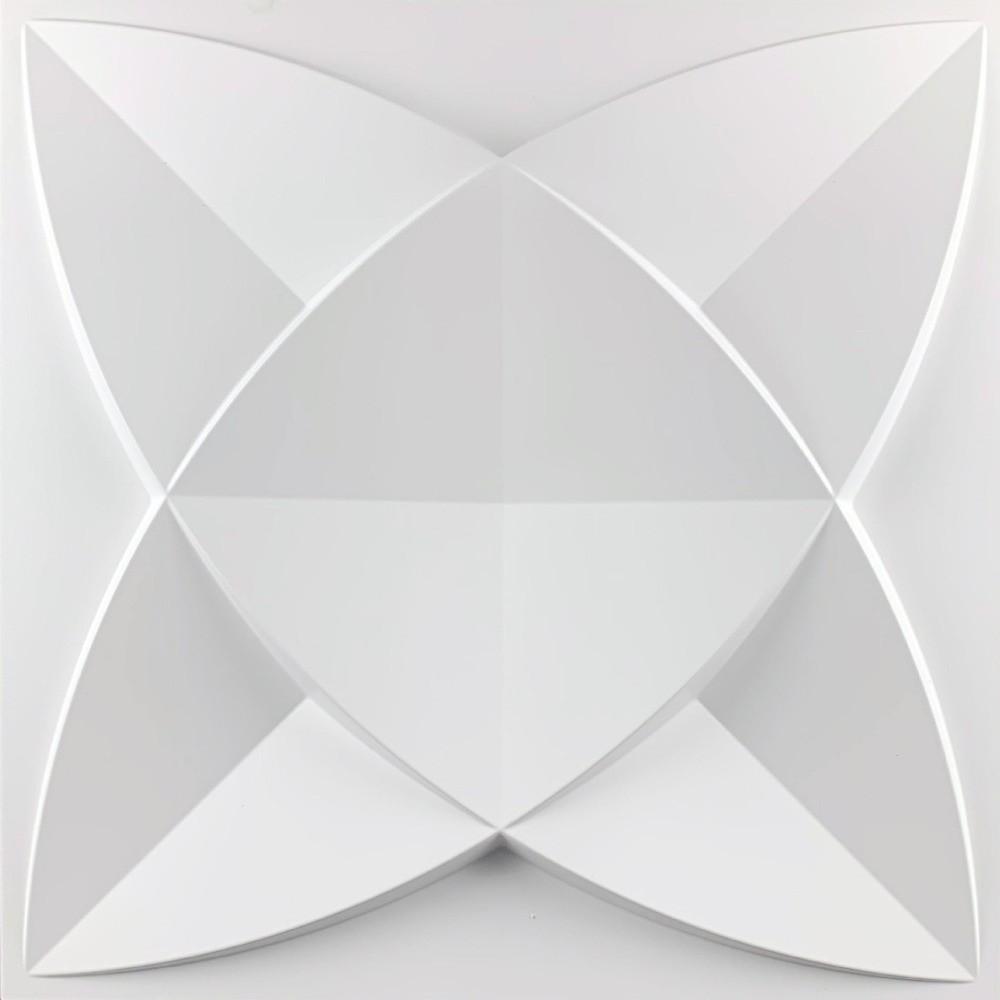 White Wall Sticker 3D PVC Wall Paper Removable Wall Panel Bathroom Kitchen
