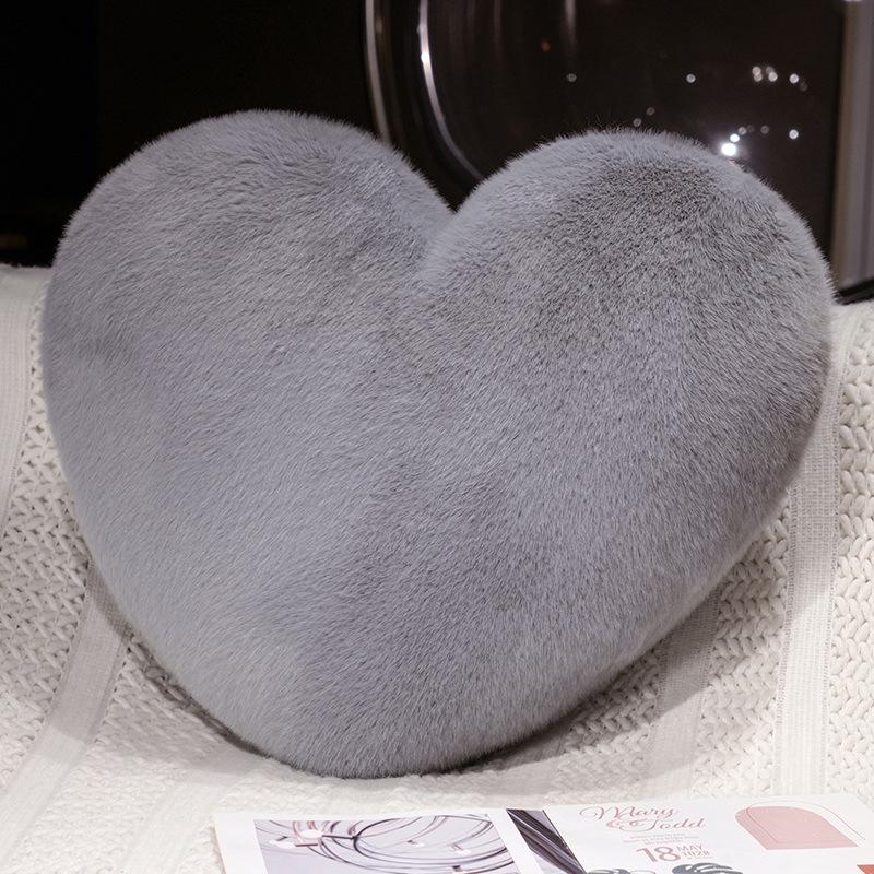 Love Throw Pillow Plush Toy Heart Doll Home Living Room Pillow Girls Bag Keychain Pendant Red Heart