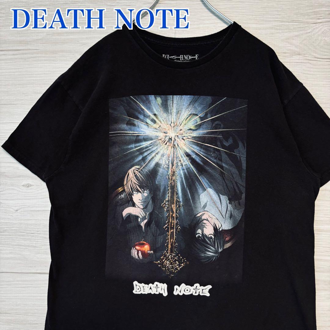 

[USED] Hard to find Death Note Light Yagami L T-shirt, size L