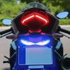 Eye Shape Motorcycle Brake Light, License Plate Tail Safety Lamp for Night Riding, Enhanced Visibility for Daily Commuting