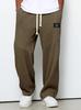 Herren Trendy Locker Fließend Gerade Bein Jogginghose - Frühling/Herbst Lässig Weites Bein Sporthose