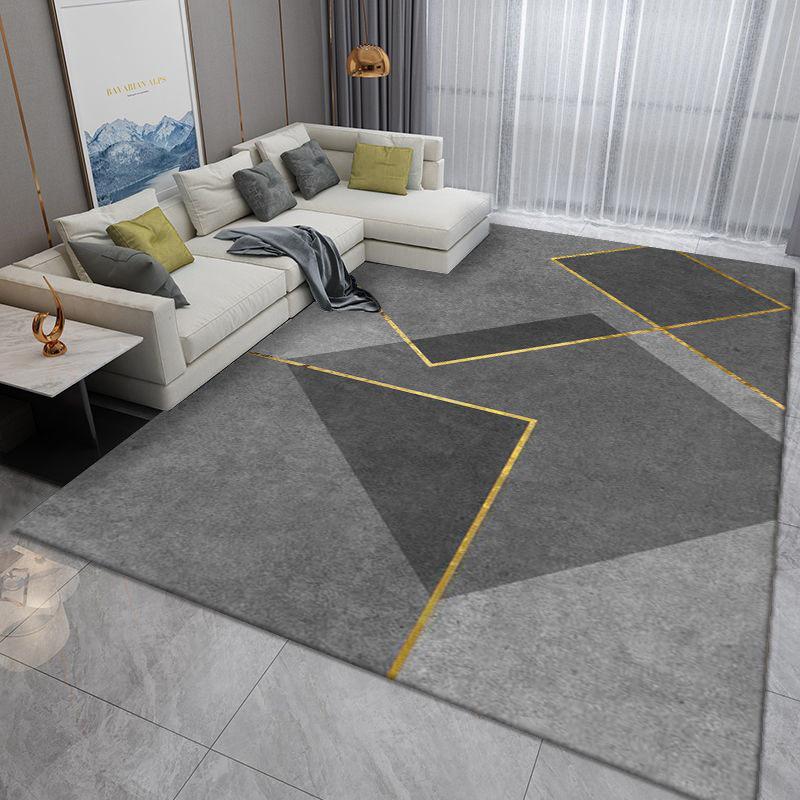 Nordic Luxury Living Room Area Rug - Home Sofa, Coffee Table, Bedroom, and Bedside Carpet
