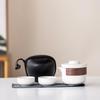 Shangqi Ceramic Travel Tea Set (1 Pot, 2 Cups)