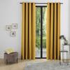 Set of 2 Soundproof and Thermal Blackout Curtains with Polar Lining "Arctic" Honey