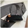 Leopard Print Bag Women's Large Capacity  New Summer Niche Design Shoulder Underarm Bag Texture Work Commuter Bag