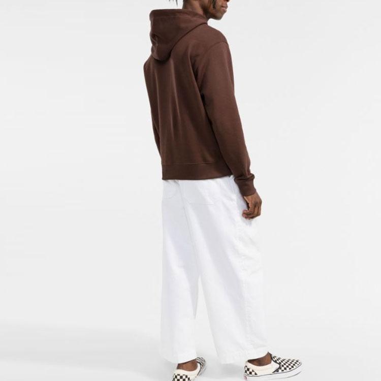 KENZO Sweatshirts Men's Brown Hooded Moderate Regular FB65SW3074ML-90