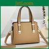 Urban Minimalist Womens Pu Tote Bag With Zipper Closure For Daily Use