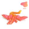 3D Printing 23Cm With Wings Crystal Dragon Gemstone Dragon Joint Movable Simulation Flying Dragon Creative Toy Decor Ornaments