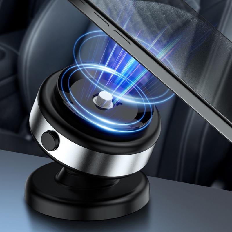 Stable Car Mount Bracket Rack 360 Degree Rotation Nonslip Grip Suitable for Phone Navigation Easy Storage and Travel Use