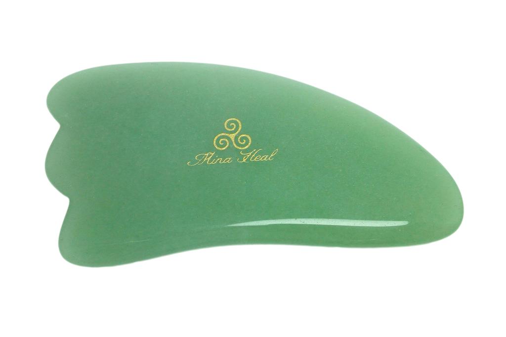 Natural Stone Gua Sha Guasha Plate Facial Massage Guasha Small Face Lift Up Face Massager Mina Heal -