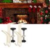 Practical Mantles Organizers Hook For Holiday Decors Tool Release Installation Fit 0.5 8.5 Inch Thick Front 20lb Capacity