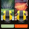 Windshield Defogger Angle Adjustable Heating Fan Car Heater Self Adhesive Demister Defroster Rotating Heating Dryer