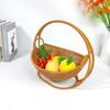Süßigkeiten Snack Aufbewahrung Aufbewahrungskorb Imitation Rattan Obstkorb Hängende Wiege Küche