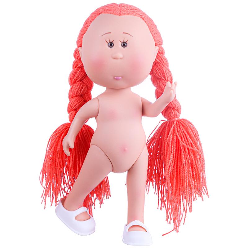 Bambola Patata Nuda Mia Spanish Waldorf Fatta a Mano 24cm Set Fai da Te
