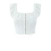 European & American Spicy Girl Style Square Neck Corset - Spring INS Hot Trend Women's Clothing